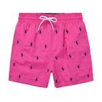 2013 shorts de plage polo ralph lauren hommes tentation polo pony pink black
